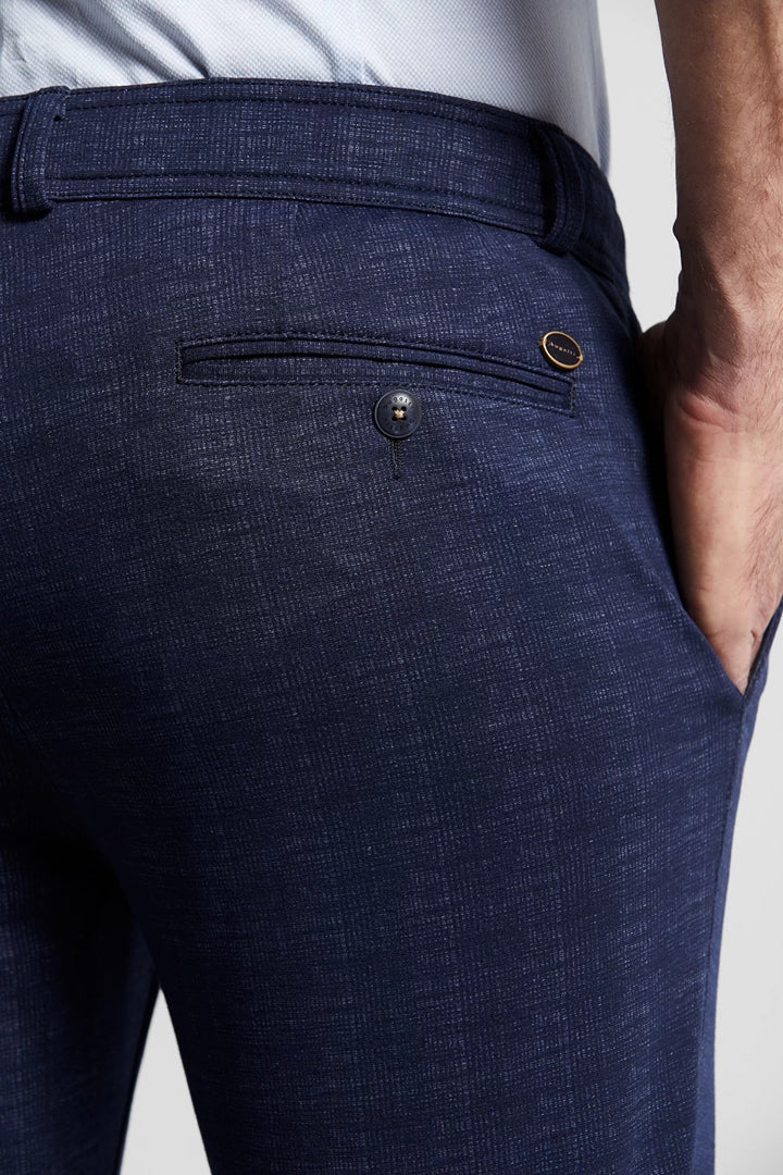 BUGATTI 36833/380 CHECK PANT