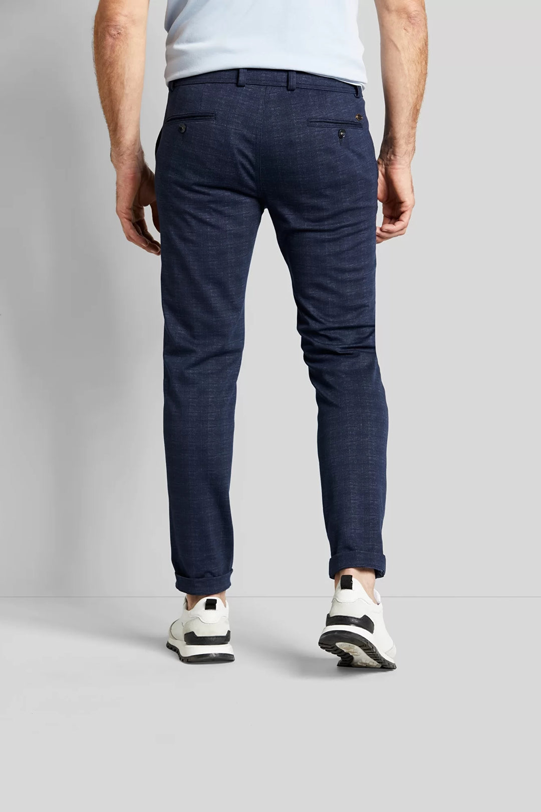 BUGATTI 36833/380 CHECK PANT