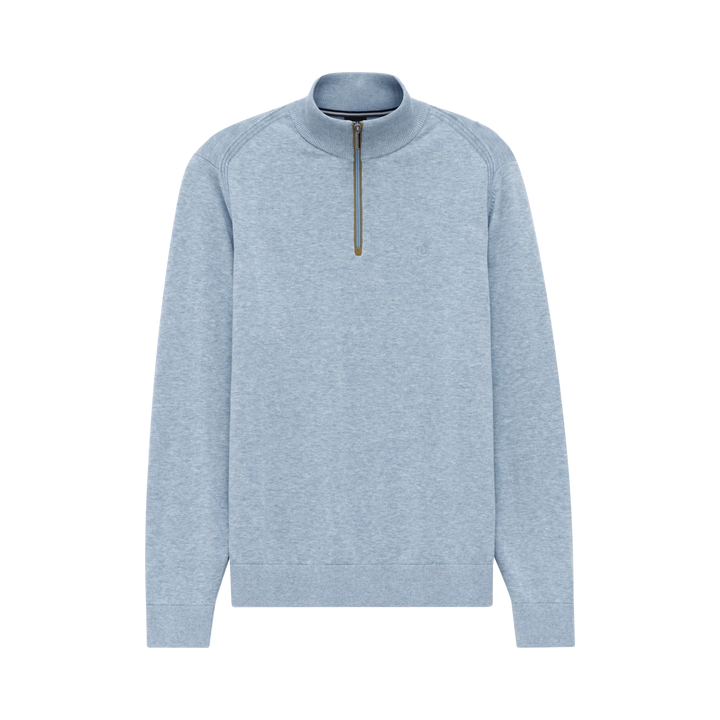 BUGATTI 7500-15510E 1/4 ZIP - 320 BLUE
