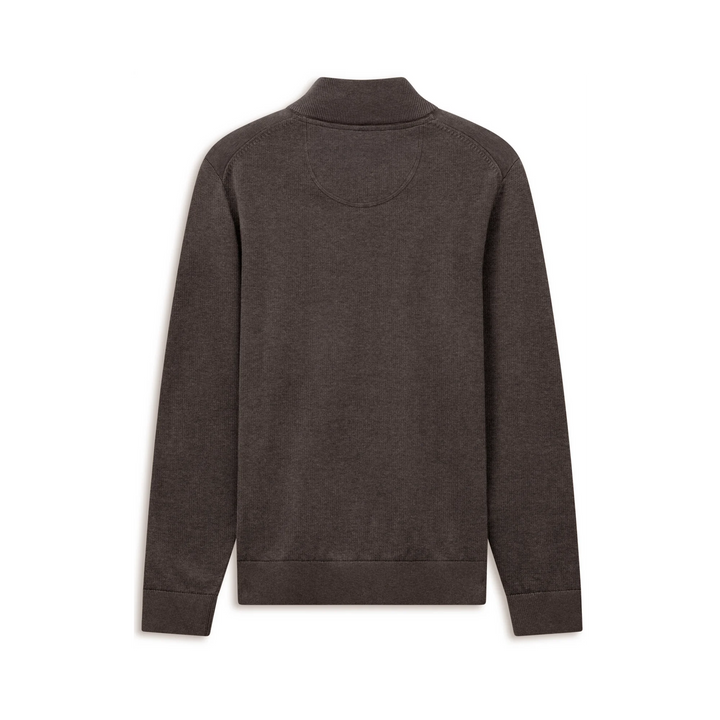 BUGATTI 25529F 1/4 ZIP - 90 BROWN