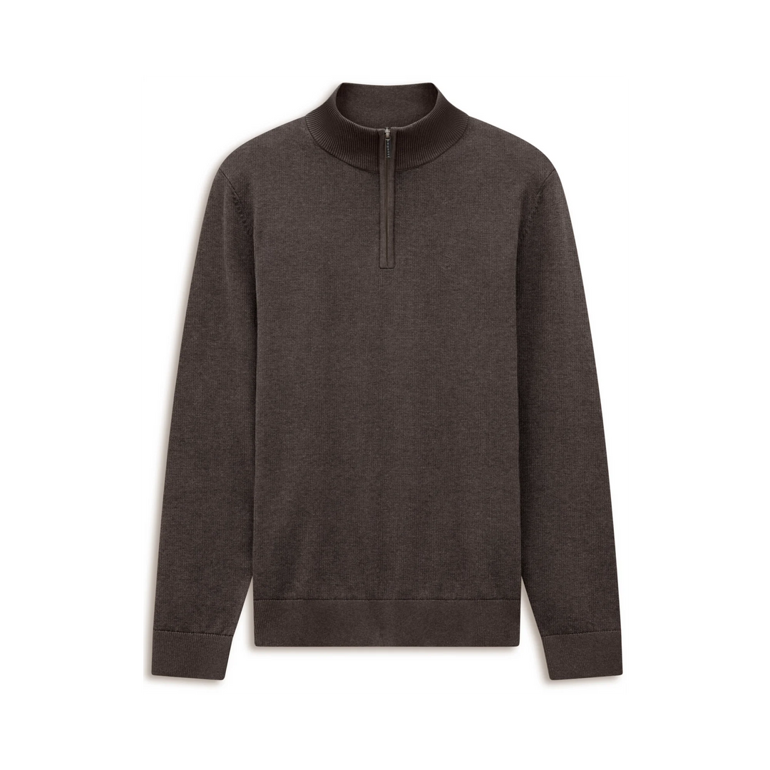 BUGATTI 25529F 1/4 ZIP - 90 BROWN
