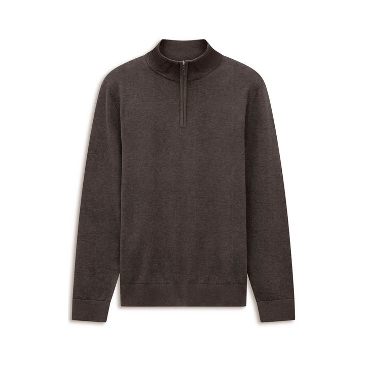 BUGATTI 25529F 1/4 ZIP - 90 BROWN