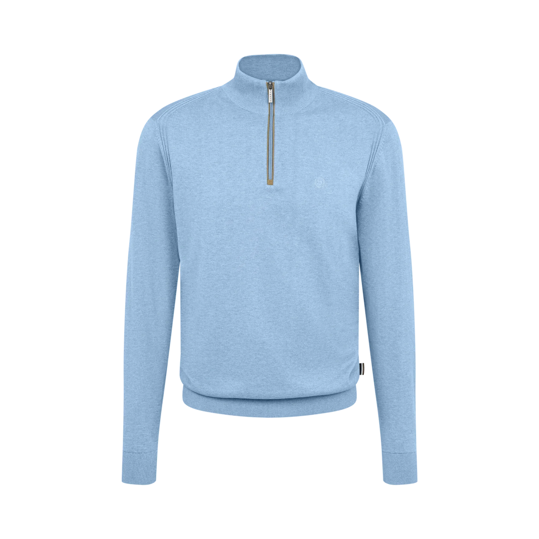 BUGATTI 75510C 1/2 ZIP - 320 LIGHT BLUE