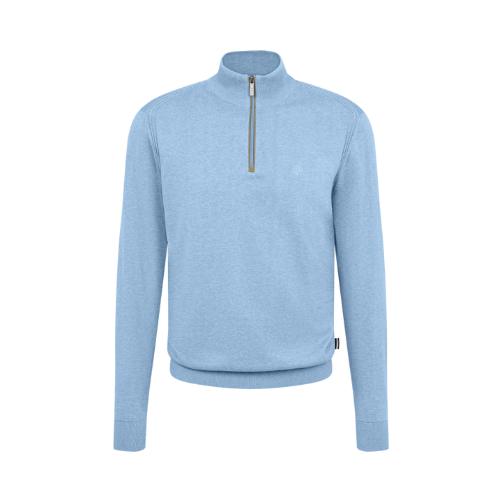 BUGATTI 75510C 1/2 ZIP - 320 LIGHT BLUE