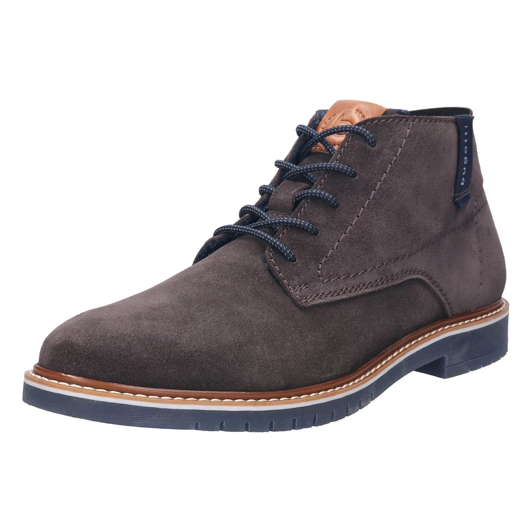 BUGATTI CAJ LACE BOOT - DARK GREY