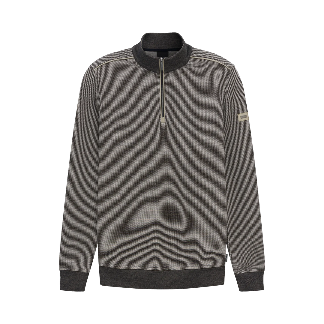 BUGATTI 8550-15141E 1/4 ZIP - 390 NAVY