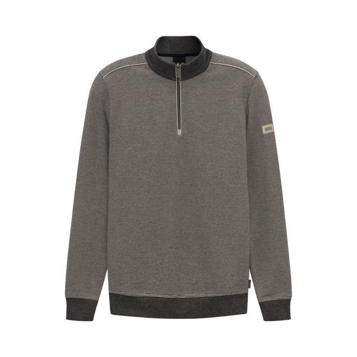 BUGATTI 8550-15141E 1/4 ZIP - 390 NAVY
