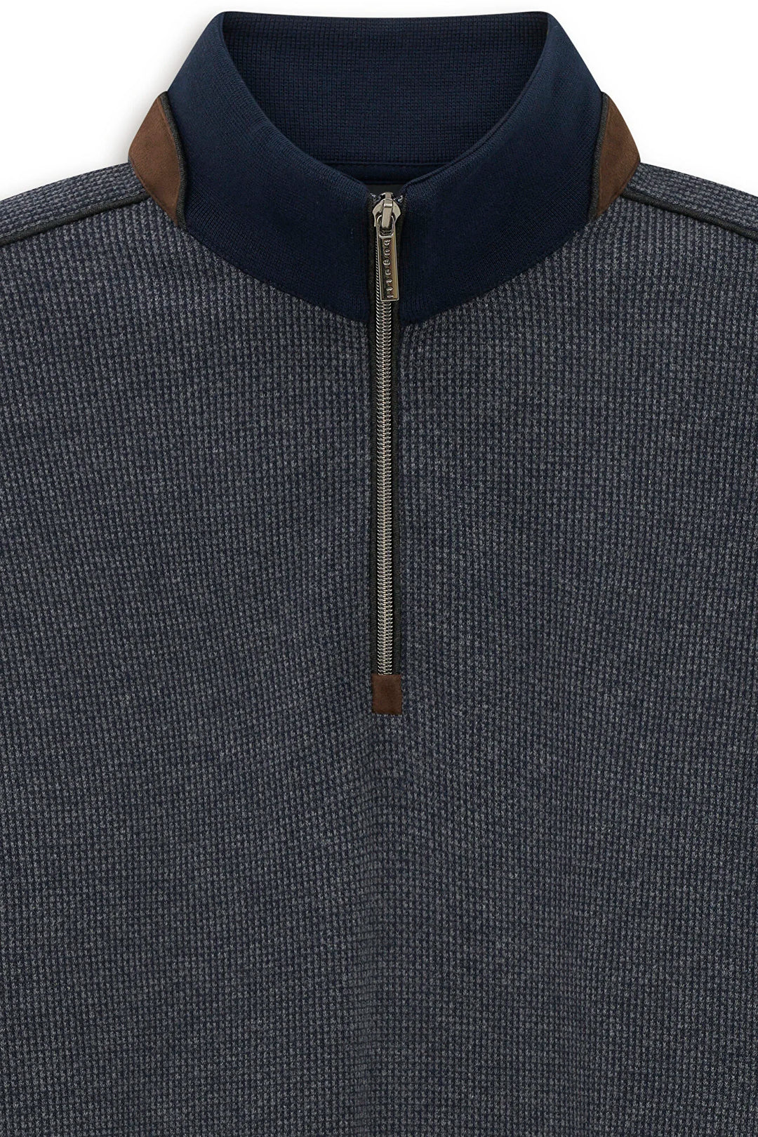 BUGATTI 8550-25060F 1/2 ZIP - 390 NAVY