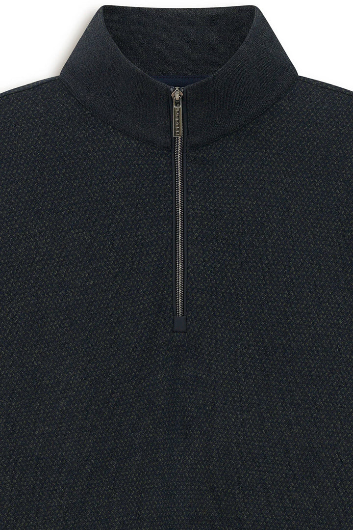BUGATTI 8550-25063F 1/2 ZIP - 180 GREEN