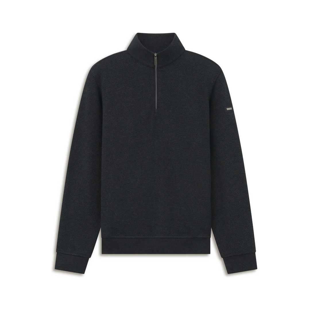 BUGATTI 8550-25063F 1/2 ZIP - 180 GREEN