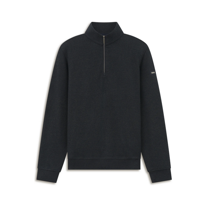BUGATTI 8550-25063F 1/2 ZIP - 180 GREEN