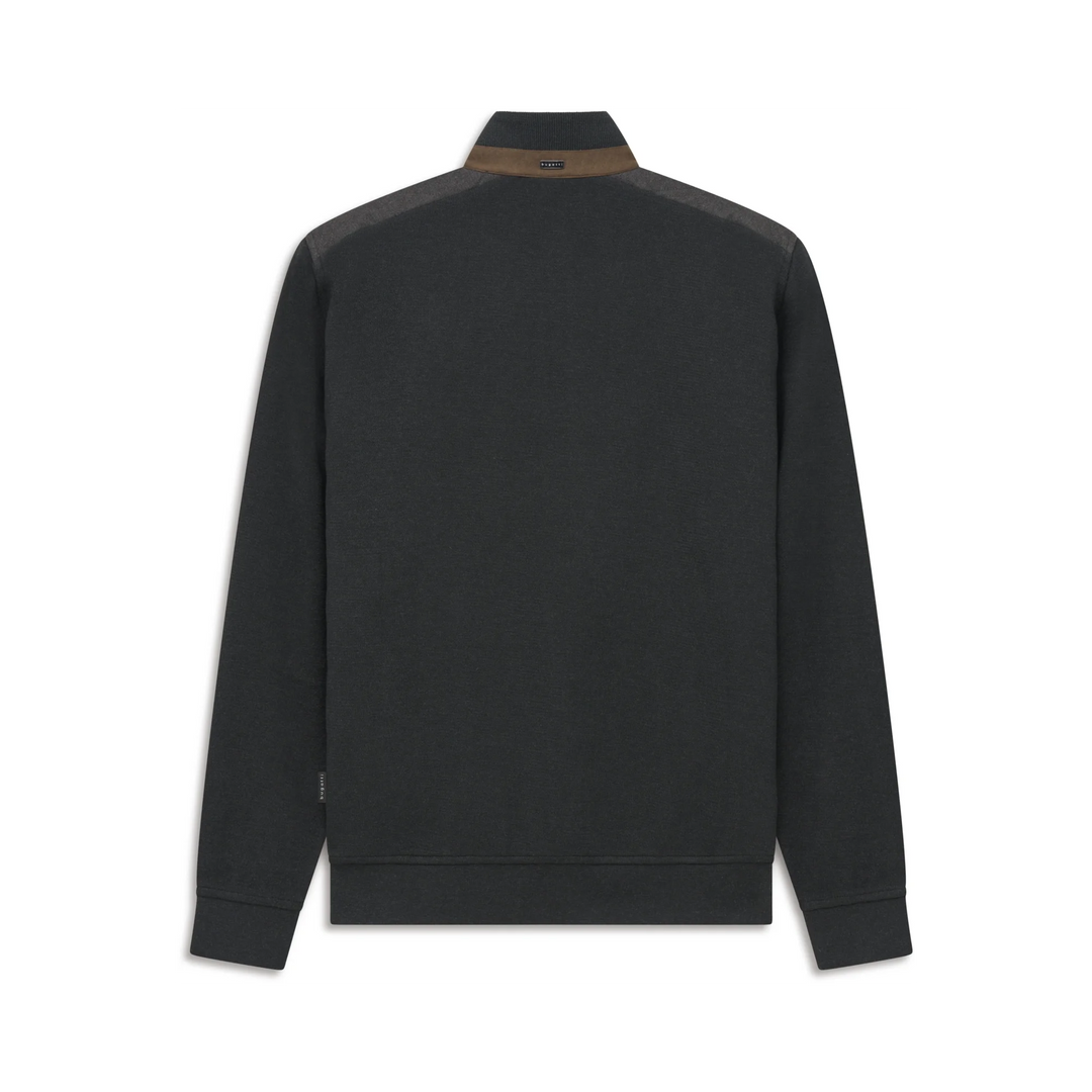 BUGATTI 25056F QUILT JACKET - 280 DARK GREY