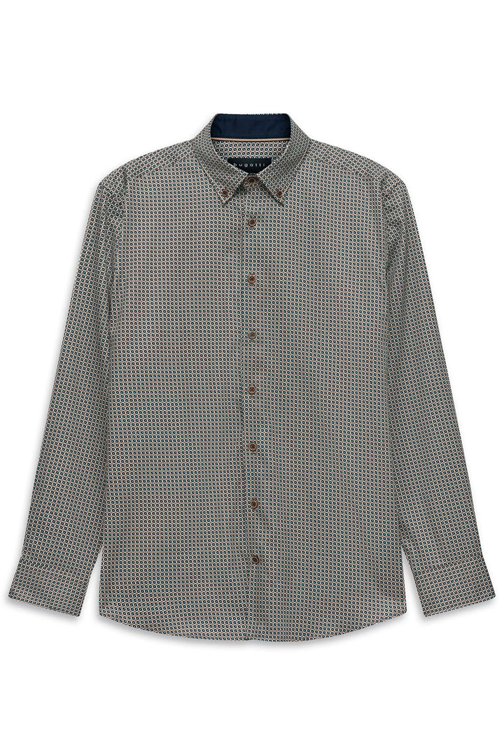 BUGATTI 9350-18508E SHIRT - 40 BEIGE