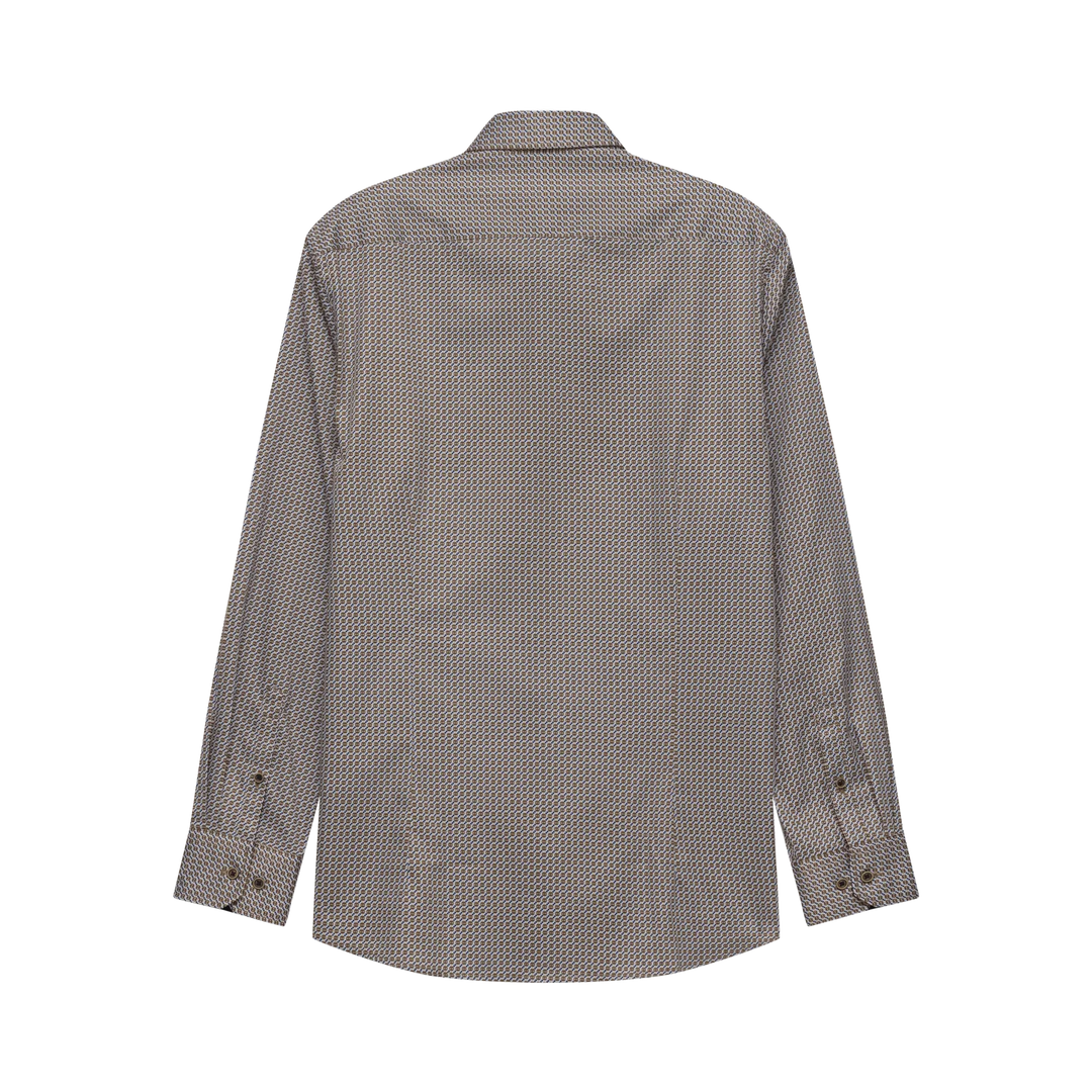 BUGATTI 9350-18508E SHIRT - 70 COGNAC