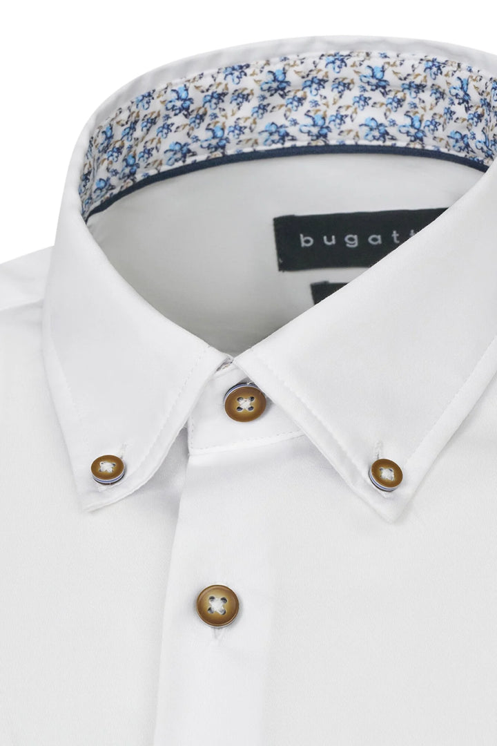 BUGATTI 78500C SHIRT - 10 WHITE