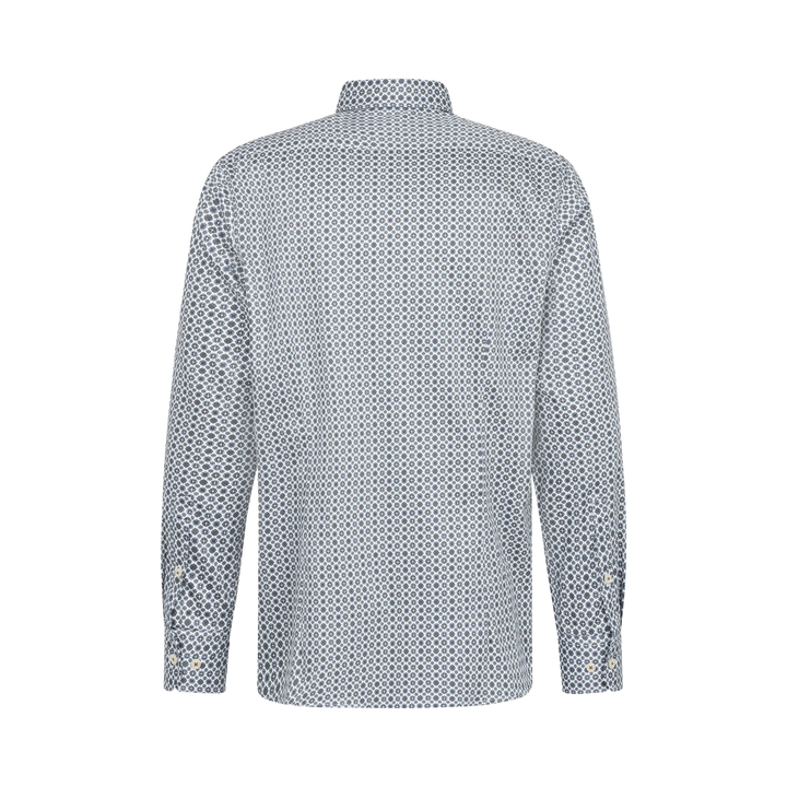 BUGATTI 78518C LS SHIRT - 320 BLUE