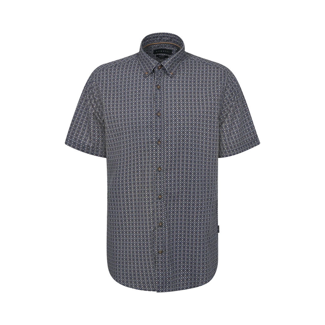 BUGATTI 78613C SS SHIRT - 390 NAVY
