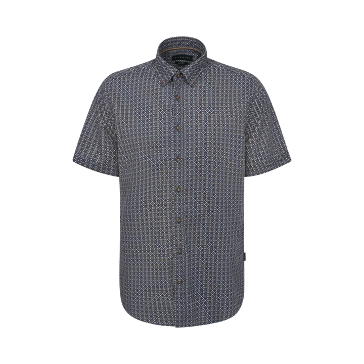 BUGATTI 78613C SS SHIRT - 390 NAVY