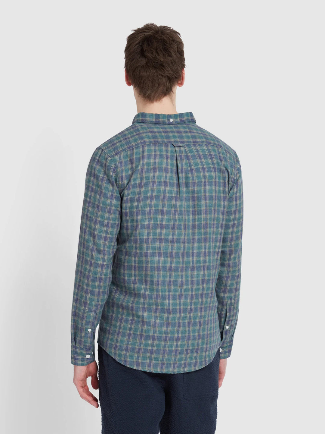 FARAH HAMILTON LS CHECK BD - MALLARD