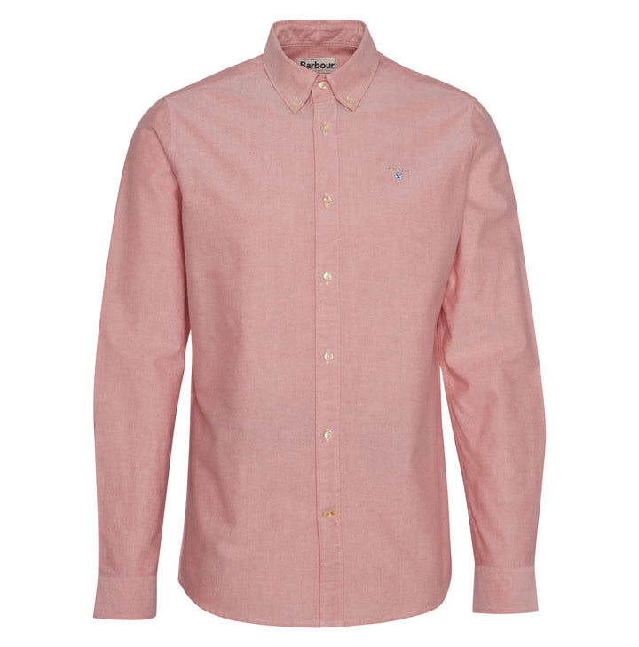 BARBOUR OXTOWN TAILORED SHIRT - ORANGE