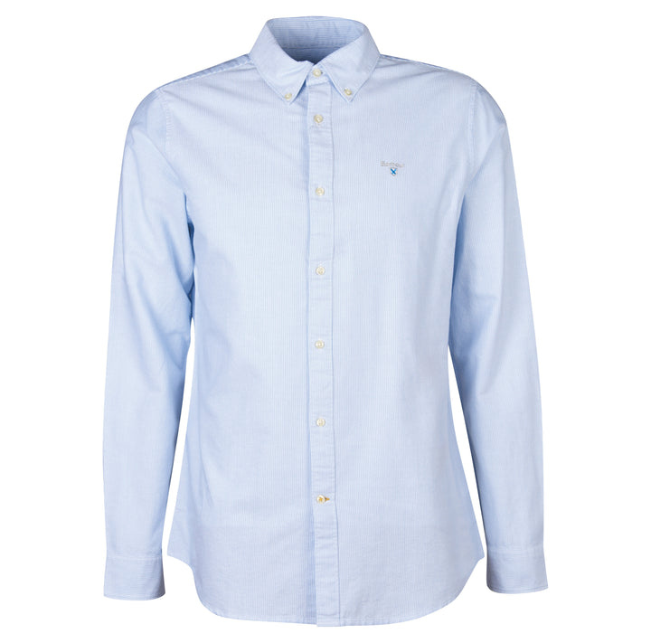 BARBOUR STRIPED OXTOWN SHIRT - SKY BLUE