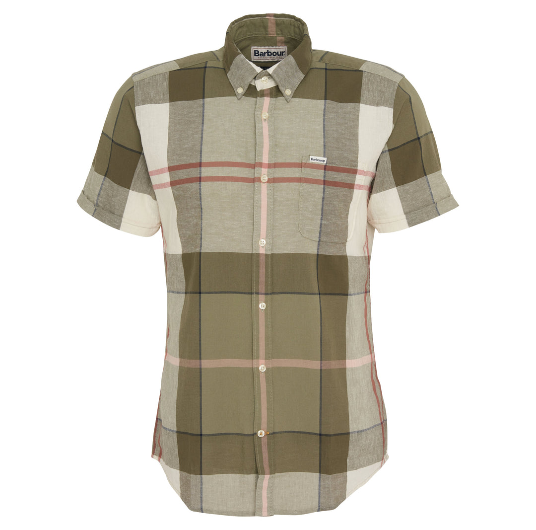 BARBOUR DOUGLAS S/S TAILORED - OLIVE