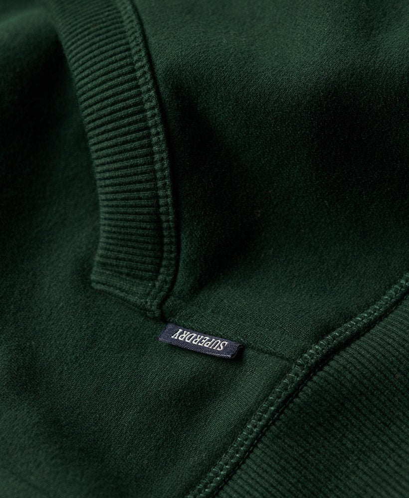 SUPERDRY ESS LOGO HOODIE - GREEN