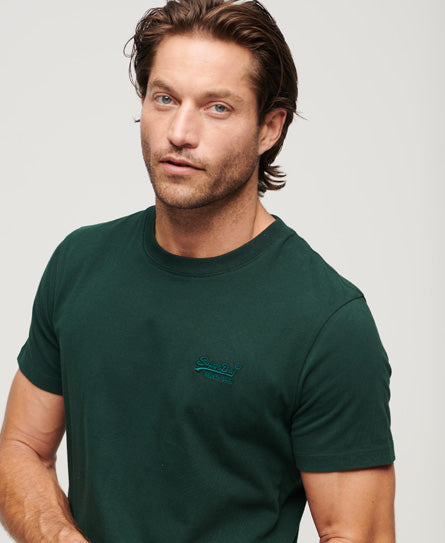 SUPERDRY VINTAGE LOGO EMB - GREEN