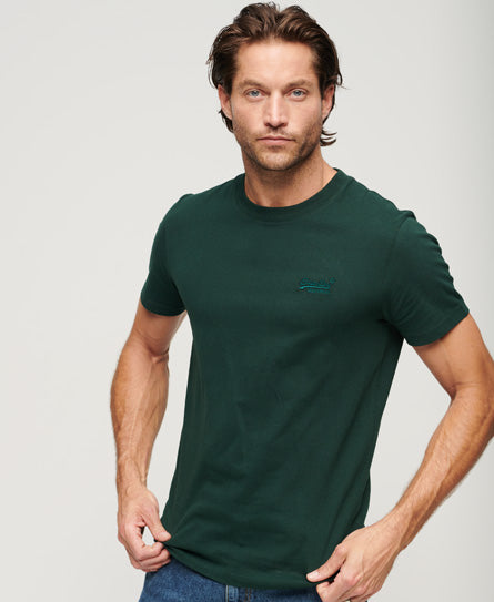SUPERDRY VINTAGE LOGO EMB - GREEN
