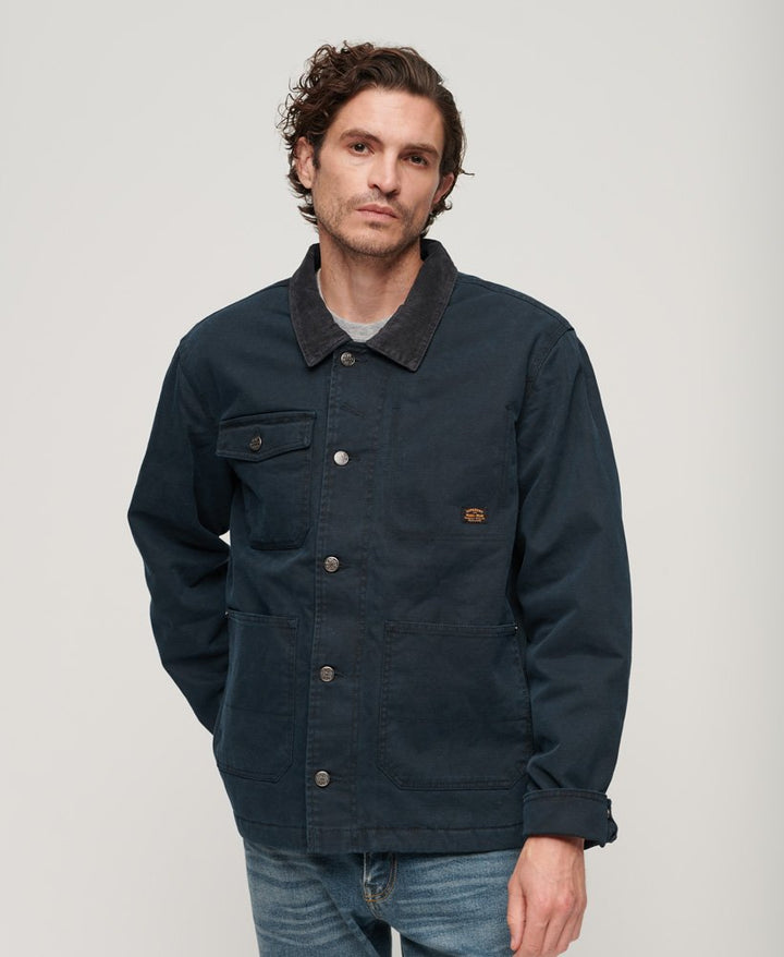 SUPERDRY WORKWEAR RANCH JACKET - NAVY
