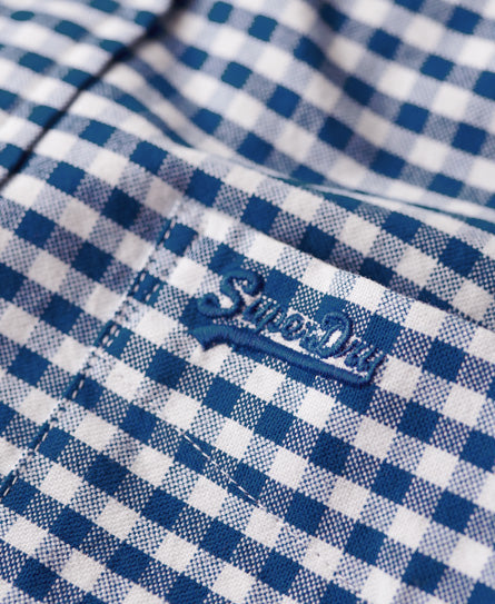 SUPERDRY COTTON L/S OXFORD GINGHAM