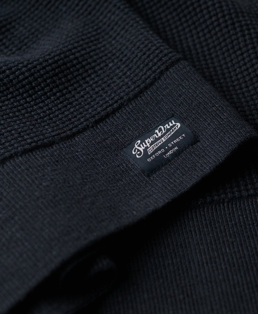 SUPERDRY TEXTURED CREW KNIT JUMPER