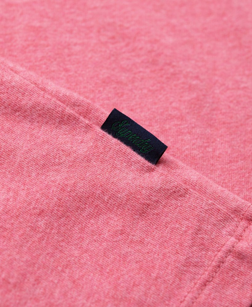 SUPERDRY ESS LOGO EMB TEE - PUNCH PINK