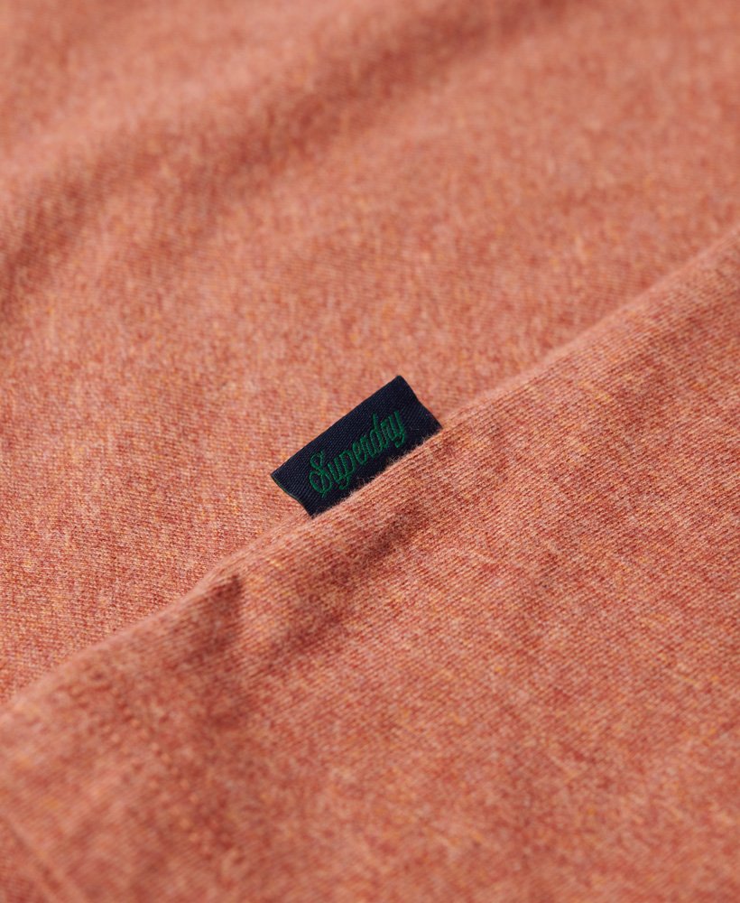SUPERDRY ESS LOGO EMB TEE - FIRED ORANGE