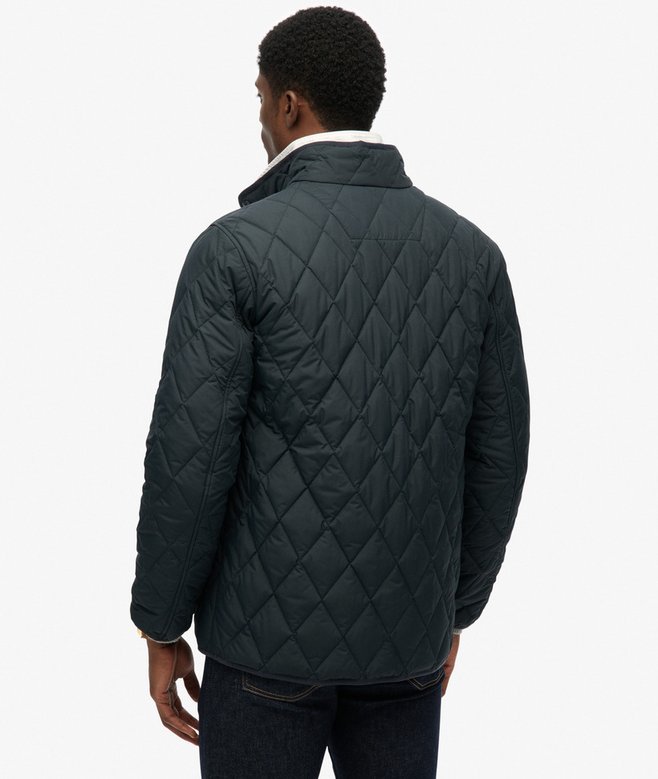 SUPERDRY QUILTED ESTATE JACKET - NAVY