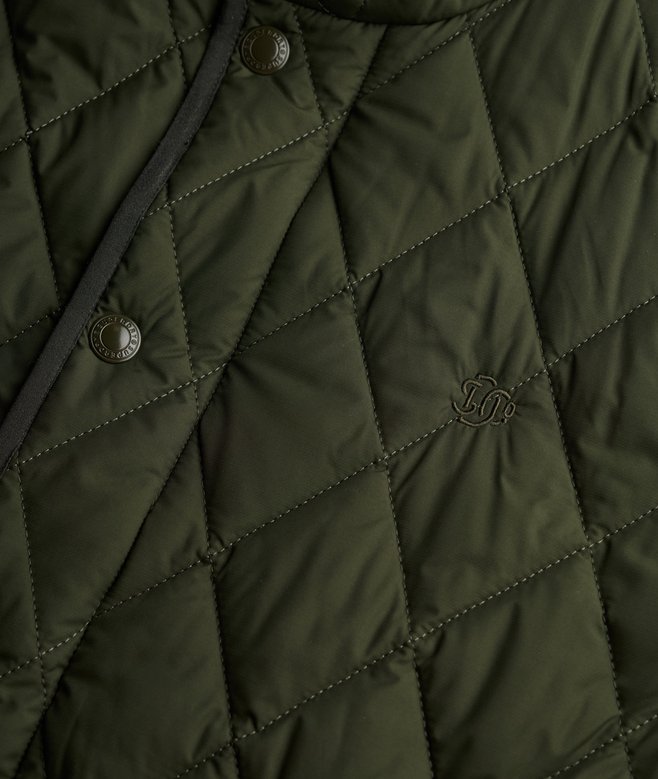 SUPERDRY QUILTED ESTATE JACKET - GREEN