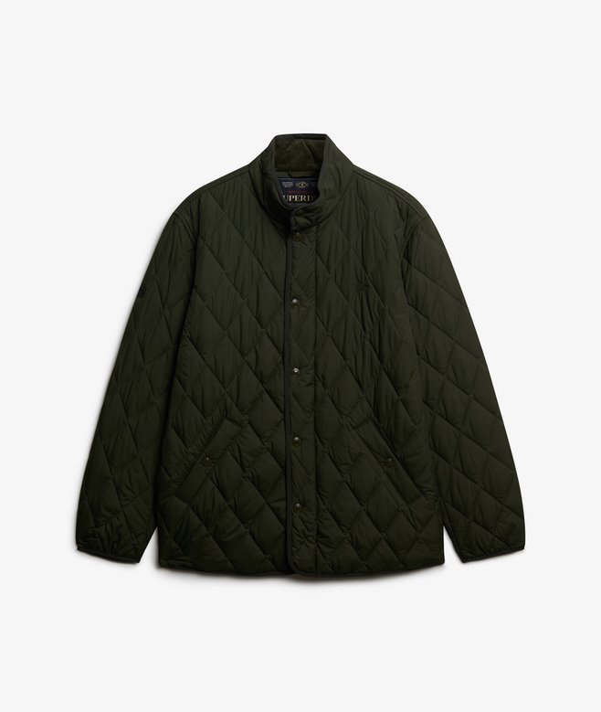 SUPERDRY QUILTED ESTATE JACKET - GREEN