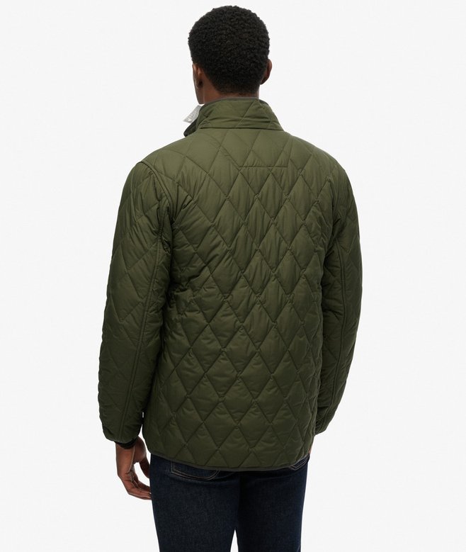 SUPERDRY QUILTED ESTATE JACKET - GREEN