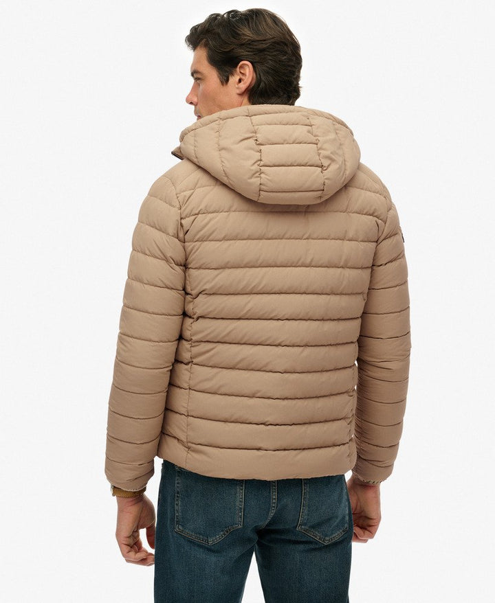 SUPERDRY HOOD FUJI JACKET - BEIGE