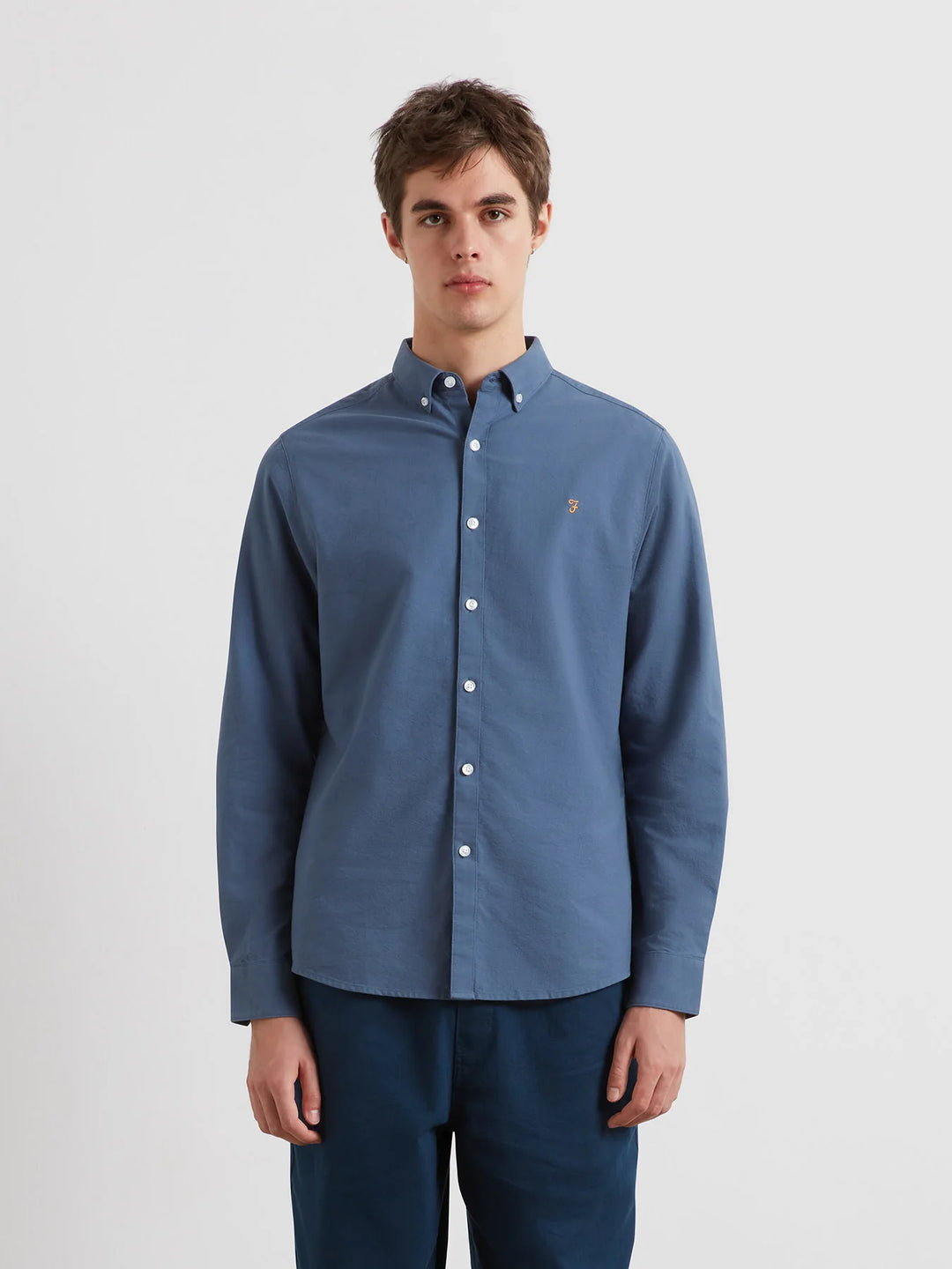 FARAH BREWER LS BD - RIVER BED