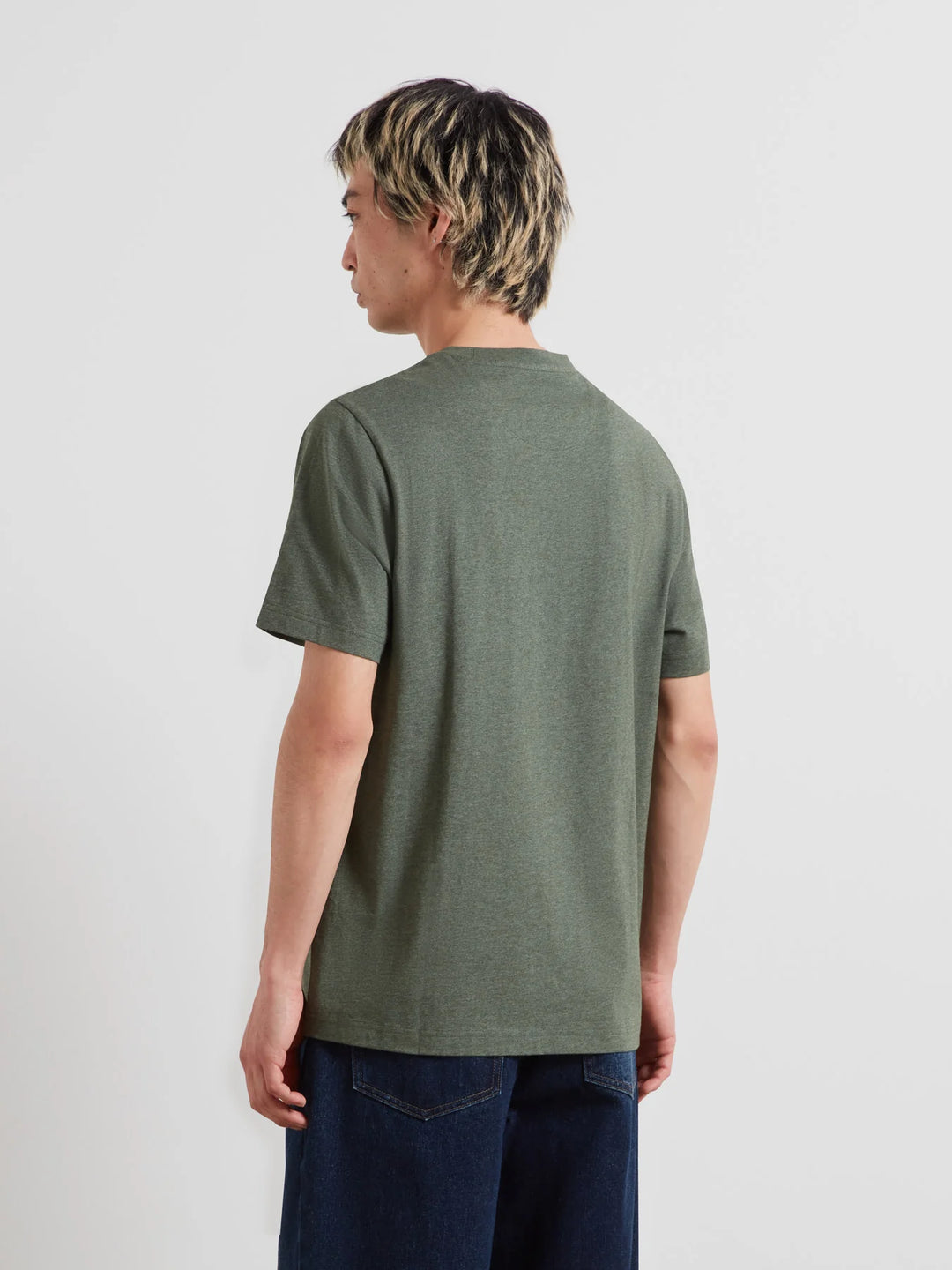 FARAH DANNY REG SS TEE - ROSEMARY MARL