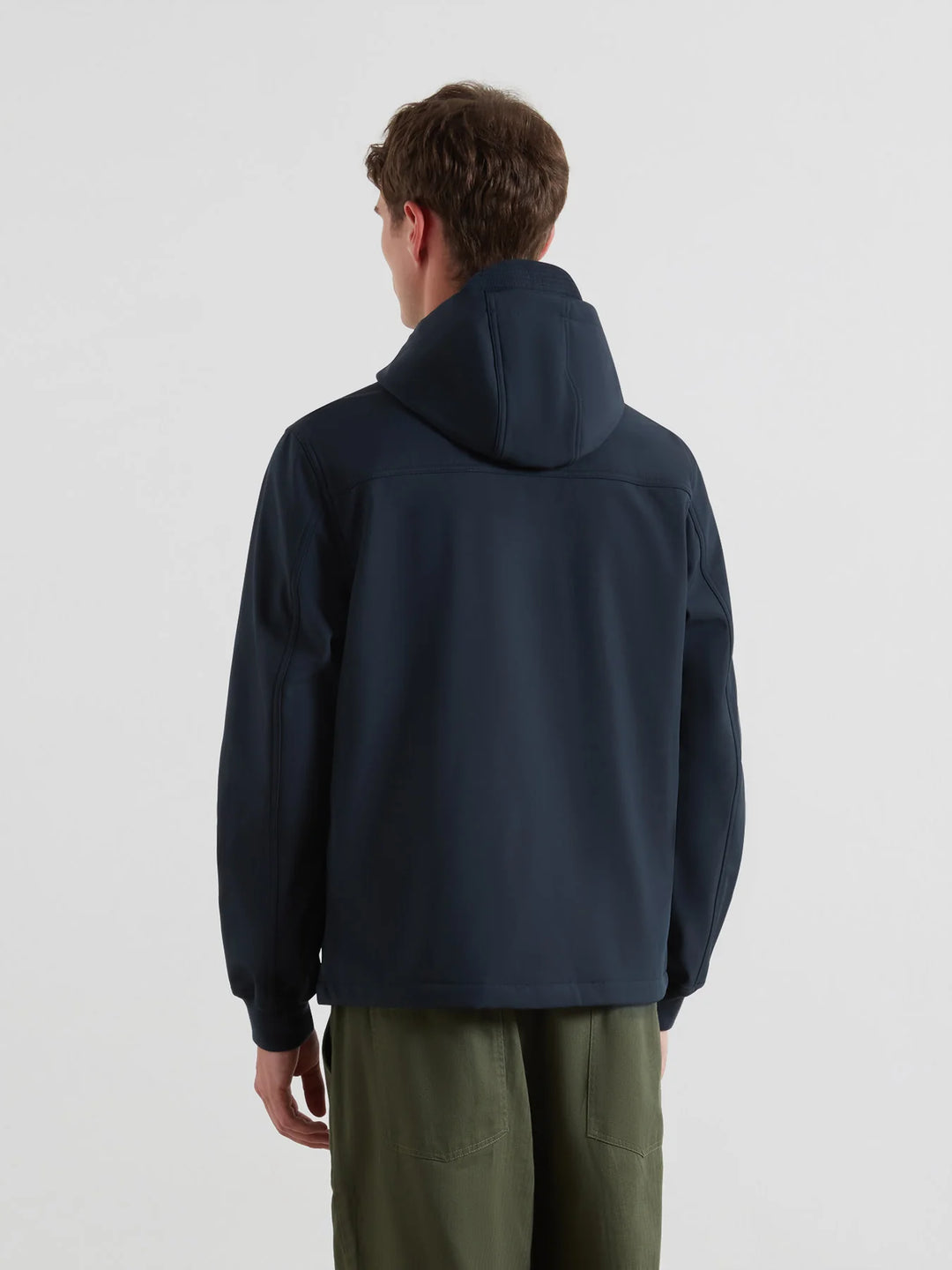 FARAH BRYDON SOFTSHELL JACKET - NAVY