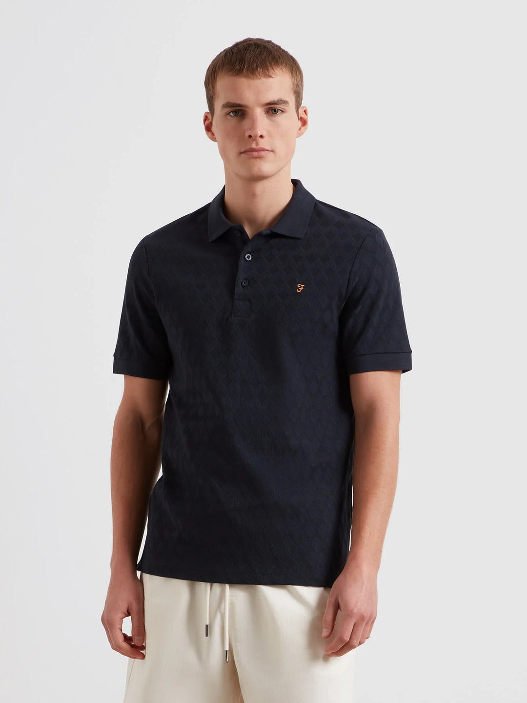 FARAH HORACE SS POLO - TRUE NAVY