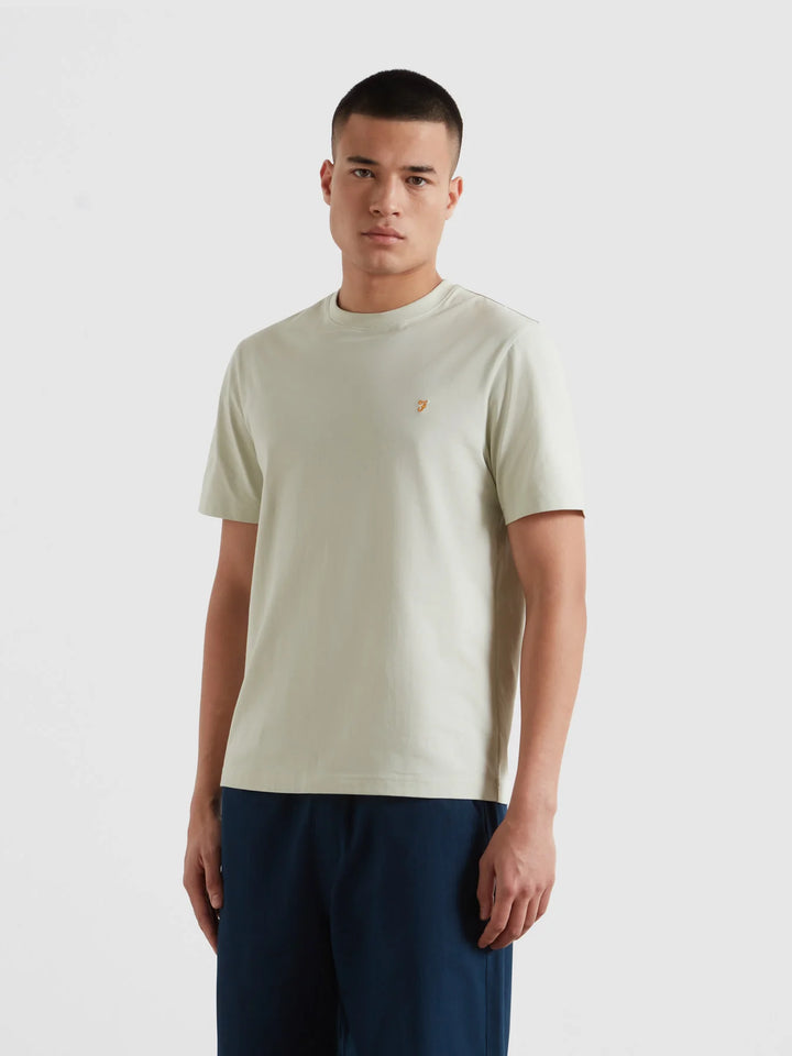 FARAH DANNY SS TEE - SOFT GREEN