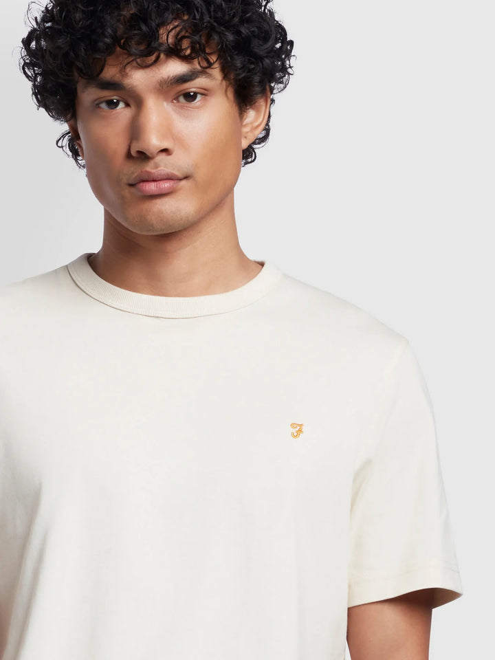 FARAH DANNY SS TEE - FOG