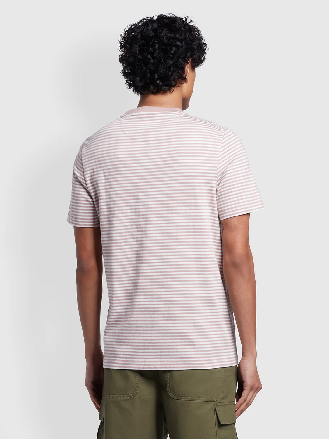 FARAH DAYTONA SS TEE - DARK PINK