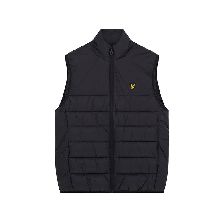 LYLE & SCOTT WADDED GILET - BLACK