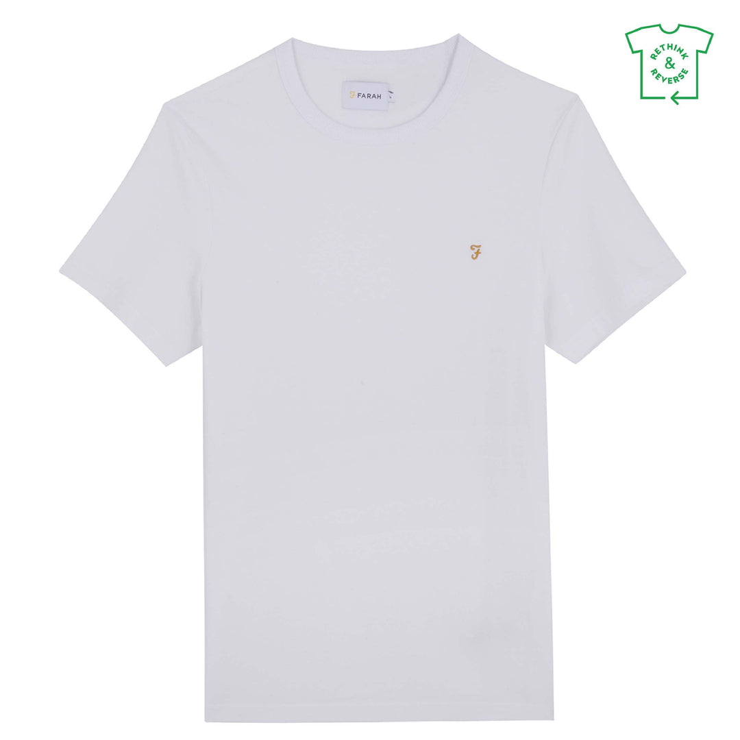 FARAH DANNY SS TEE - WHITE