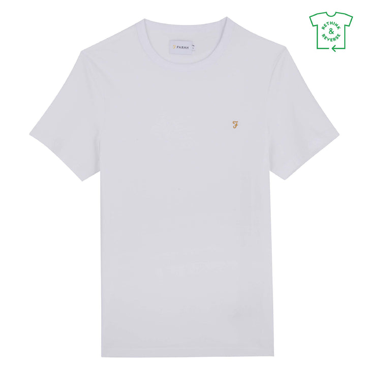 FARAH DANNY SS TEE - WHITE