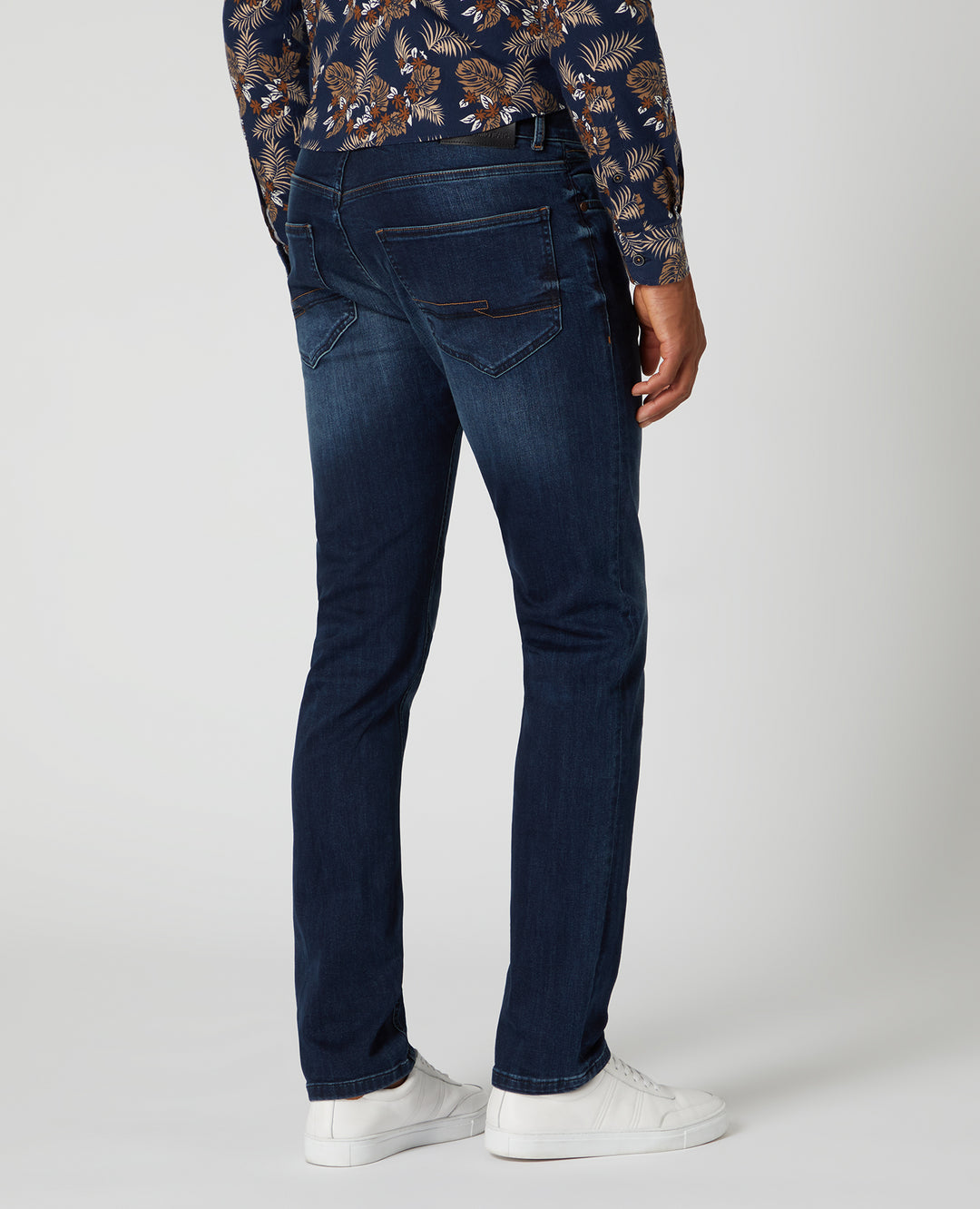 REMUS SLIM STRETCH APPOLLO JEAN - DARK BLUE